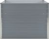 vidaXL Hochbeet 100 x 100 x 77 cm Verzinkter Stahl Grau 42407 Bild 4