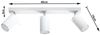 Deckenleuchte, Stahl, weiß, Spots verstellbar, L 45 cm Bild 5