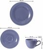 Seltmann Weiden Beat Color Glaze Kaffeeservice 18-teilig - Fliederblau Bild 2
