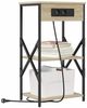 vidaXL Nachttisch mit Regal Sonoma-Eiche 41 x 31 x 76 cm Holzwerkstoff 859527 Bild 3