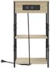 vidaXL Nachttisch mit Regal Sonoma-Eiche 41 x 31 x 76 cm Holzwerkstoff 859527 Bild 5