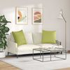 vidaXL Sofakissen 2 pcs Hellgrün 80 x 80 cm Stoff 42014050 Bild 4