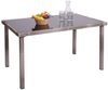PROREGAL® Gartentisch Poly-Rattan Tisch HxBxT 71x120x75cm Balkontisch Farbe Bild 2