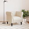 vidaXL Sessel Chesterfield Leinen 372545 Bild 3