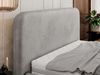 Bett mit Stauraum Polsterbett BENEA CLASSIC, Doppelbett mit Lattenrost Gepolstertes Kopfteil Gasdruckfeder Schlafzimmerbett - 200 x 200 cm - Hellgrau Velvet Bild 4