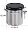 Kaffeedose Edelstahl 500g Volumen Behälter Bild 3