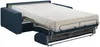 Vente-unique - CALITO Sofa SamtStoff Blau - B 223 cm94 cm x H 85 cm x L 194 cm Bild 4