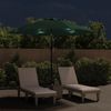 vidaXL Ampelschirm mit LED-Beleuchtung 3 m Grün 42203 Bild 3