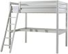 Hochbett Karolina 209x215x190 Kinderbett Massivholz Weiß Bild 2