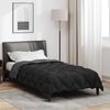 vidaXL Winterbettdecke Schwarz und Anthrazit 135 x 220 cm Mikrofaser 42025721 Bild 4