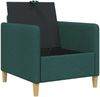 vidaXL Sofa mit Stauraum Dunkelgrün 72 x 78 x 87 cm Polyester 42036868 Bild 4