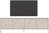 OTTO home Lowboard Stone, 205 cm breit, 4 Türen, TV-Schrank, TV-Kommode, Medienboard, 3D-Design, Push-to-open, Innenraum großzügig, Füße 14/2 cm wählbar Bild 4