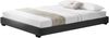 Polsterbett Masari Kunstleder Corium Schwarz 180x200 cm Bild 2