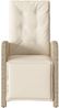 vidaXL Gartensessel mit Fußteil Verstellbar Beige Poly Rattan 365188 Bild 4