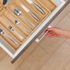 Relaxdays Ausziehbarer Besteckkasten aus Bambus Bild 4