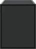 vidaXL TV-Schrank Schwarz 100x31x39,5 cm Holzwerkstoff und Metall 848934 Bild 5