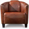 Clubsessel Rocket Vintage Leder "Vintage-Cigar" Bild 3