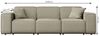 Gartensofa Loungesofa Sofa 3-Sitzer SUMMER wetterfester Stoff NXL Anthrazit Bild 3
