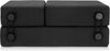 Kartell 602509 Sitzsystem Trix 100 x 36 x 75 cm Polyestergewebe, schiefergrau Bild 2