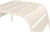 Vente-unique - MIRMANDE Gartensitzgruppe Metall Beige - B 61,5 cm67,5 cm x H 33 cm71,5 cm x L 50 cm60 cm Bild 5