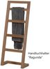Badmöbel Set Boras Teak Massivholz - Breite vom Unterschrank: 120 cm - Breite vom Spiegel: ohne Spiegel - Anzahl der Hängeschränke: 3 Schränke - Handtuchhalter: ohne Handtuchhalter Bild 5