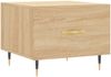vidaXL Couchtische 2 Stk. Sonoma-Eiche 50x50x40 cm Holzwerkstoff 829355 Bild 5