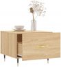 vidaXL Couchtische 2 Stk. Sonoma-Eiche 50x50x40 cm Holzwerkstoff 829355 Bild 4