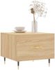 vidaXL Couchtische 2 Stk. Sonoma-Eiche 50x50x40 cm Holzwerkstoff 829355 Bild 3