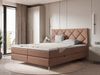 Boxspringbett Liztuko (Farbe: Verita 52, Füße: Chrom, Größe: 180 x 200) Bild 1