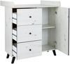 Wickelkommode mit abnehmbarem Wickelaufsatz Lavea, (B/H/T): 88/100/75 cm, White Oak, Arthur Berndt Bild 3