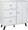 Wickelkommode mit abnehmbarem Wickelaufsatz Lavea, (B/H/T): 88/100/75 cm, White Oak, Arthur Berndt Bild 4