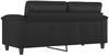 vidaXL 2-Sitzer-Sofa Schwarz 140 cm Kunstleder 359583 Bild 5