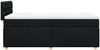vidaXL Boxspringbett mit Matratze Schwarz Stoff 3286861 Bild 5
