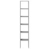 vidaXL Bücherregale 2 Stk. Stapelbar Grau Sonoma 30x30x80 cm 858814 Bild 4