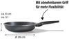 STONELINE Bratpfanne, Aluminium (Set, 1-tlg, 1 Pfanne, 1 abnehmbarer Stielgriff), mit echten Steinpartikeln, induktionsgeeignet, Designed in Germany Bild 3