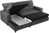 Ecksofa Kiarge Premium Cord (Farbe: Poso 100, Seite: Links LC+2R) Bild 4