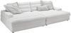 KAWOLA Big Sofa LANA Stoff hellgrau 83 x 178 x 296 cm Bild 2