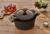 RESTO Kitchenware Bratentopf Ran, Kochtopf antihaftbeschichtet und spülmaschinenfest, Aluminiumguss (2-tlg), Geeignet für alle Herdarten, auch Induktion, im Geschenkkarton Bild 4