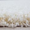 KADIMA DESIGN Teppich RHEIN Shaggy Langflor Wohnzimmer Schlafzimmer Waschbar Einfarbig, Rund, Höhe: 32 mm, Creme, 80x80 cm, Wohnzimmerteppich Strapazierfähig Waschbar Bild 4