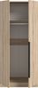 Kleiderschrank 2-türig (B/H/T: 80x180x52 cm) in Sonoma Eiche Nachbildung Bild 3