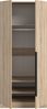 Kleiderschrank 2-türig (B/H/T: 80x180x52 cm) in Sonoma Eiche Nachbildung Bild 4
