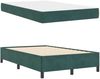 vidaXL Bettrahmen mit Matratze Dunkelgrün 120 x 200 cm Stoff 3399057 Bild 5