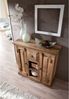 Sideboard Sheesham 87x32x85 grau geölt LEEDS #45 Bild 2