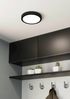 Eglo 900653 Aufbauleuchte FUEVA 5 Stahl schwarz LED 17W 3000K H:2. 8cm Ø21cm Bild 2