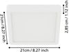 Eglo 900653 Aufbauleuchte FUEVA 5 Stahl schwarz LED 17W 3000K H:2. 8cm Ø21cm Bild 3