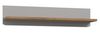 FORTE Surfinio Wandpaneel, Holzwerkstoff, Grau/Braun, 110 x 22,8 x 21,9 cm Bild 4