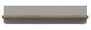 FORTE Surfinio Wandpaneel, Holzwerkstoff, Grau/Braun, 110 x 22,8 x 21,9 cm Bild 2