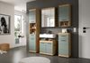 Xonox Scout Badkombination (B/H/T: 164x191x34 cm) in Salbei und Artisan Eiche Nachbildung Bild 5