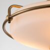 Elstead Lighting Griffin Deckenleuchte Messing Glas opal Bild 4