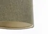 BPS Koncept 0T0-015-15w30 Hängeleuchte BOHO ELEGANT E27 1x40W Stoff strukturiert auf PVC-Kunststoff grau H:102cm Ø15cm dimmbar Bild 3